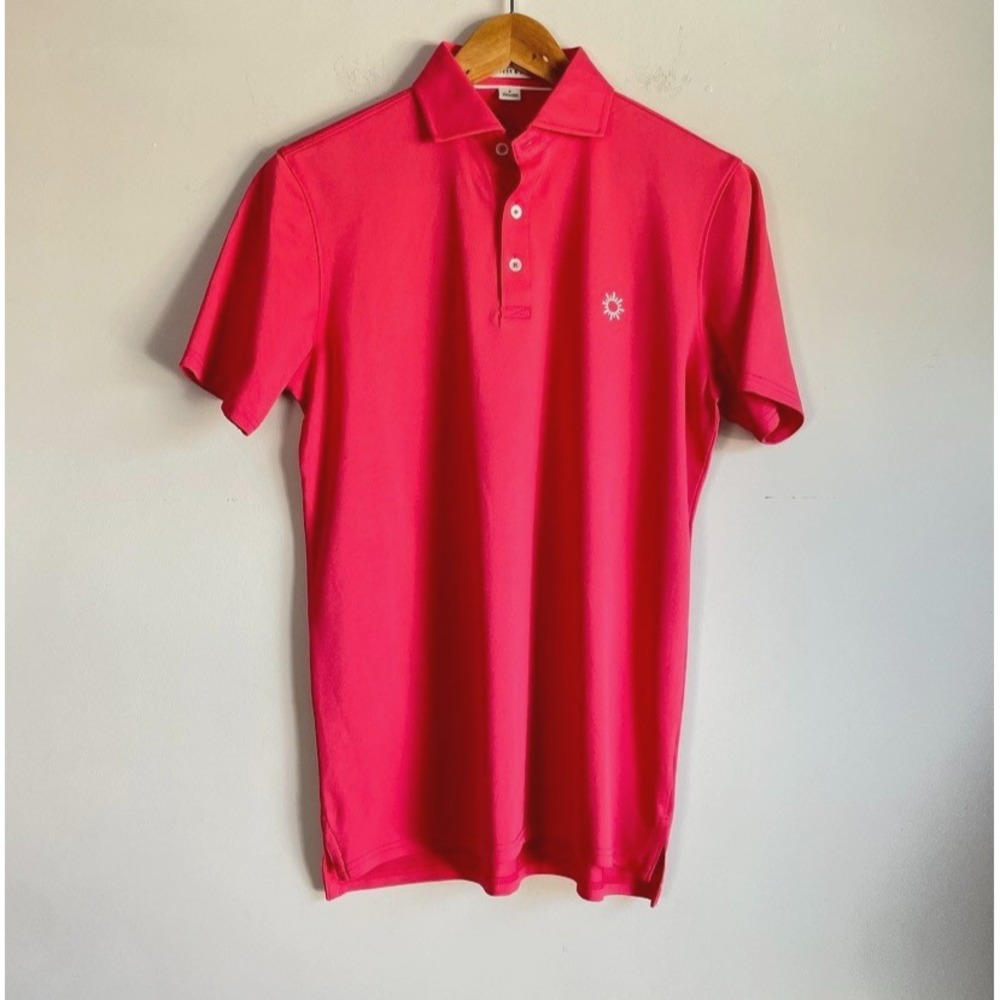 Holderness‎ and Bourne Tailored Fit Polo Shirt Small Pique Preppy